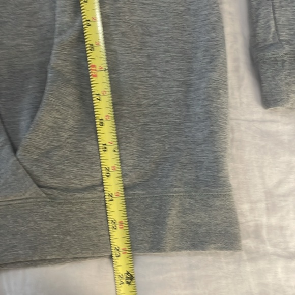 Lucky Brand Gray Sweatshirt with Draped Front sz XS - Picture 5 of 8